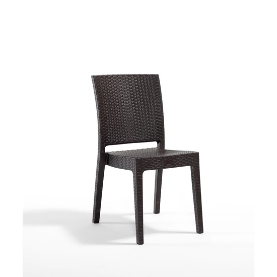 Nice műrattan kerti szék Barna