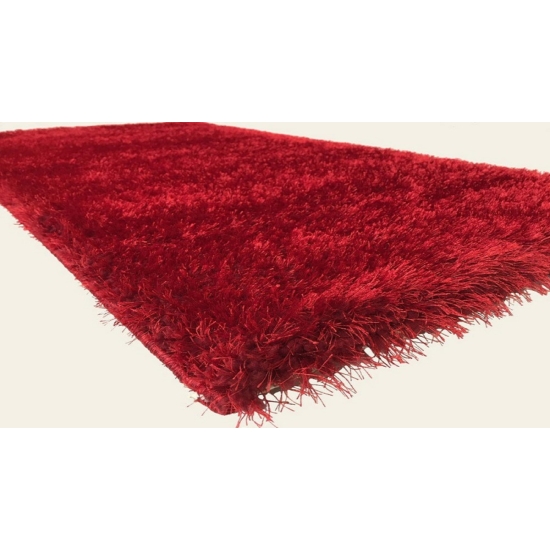 Bristly hosszúszálú szőnyeg 120x170 cm Piros