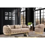 Kép 3/9 - Chicago Gold chesterfield fotel Bézs