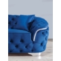 Kép 4/10 - Garland Silver 3 személyes chesterfield kanapé Kék