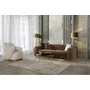 Kép 1/5 - Cristal 3 személyes modern chesterfield kanapé Barna