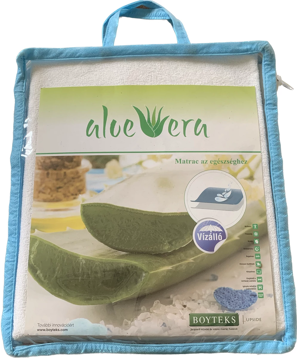 Aloe Vera vízhatlan matracvédő 90x200 cm