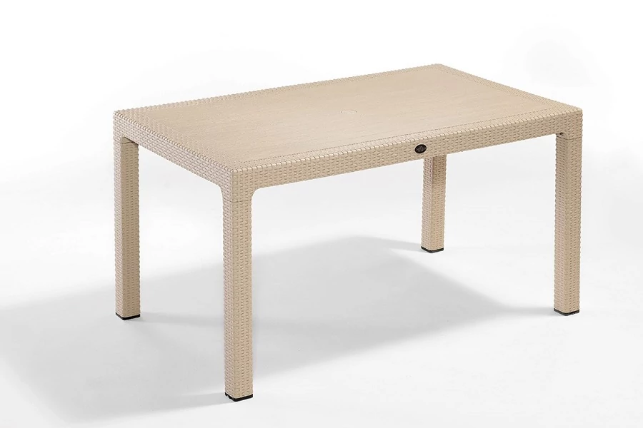 Classic rattan asztal 90x150 cm Bézs